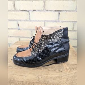 Vintage Lace Up Boots